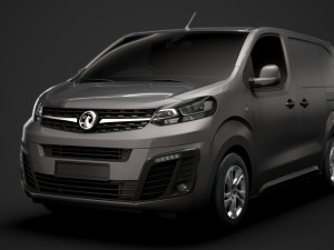 vauxhall vivaro l1 uk spec 2020 Modèle 3D