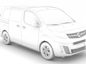 vauxhall vivaro l1 uk spec 2020 Modèle 3D