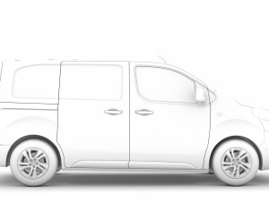 vauxhall vivaro l1 uk spec 2020 Modèle 3D