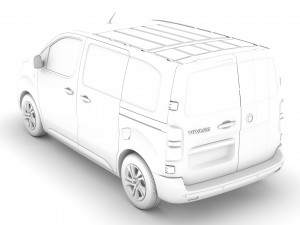 vauxhall vivaro l1 uk spec 2020 Modèle 3D
