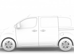 vauxhall vivaro l1 uk spec 2020 Modèle 3D