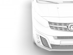 vauxhall vivaro l1 uk spec 2020 Modèle 3D