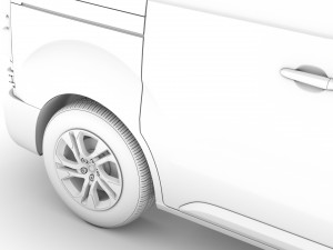 vauxhall vivaro l1 uk spec 2020 Modèle 3D