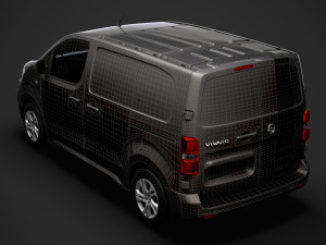 vauxhall vivaro l1 uk spec 2020 Modèle 3D