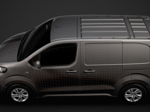 vauxhall vivaro l1 uk spec 2020 Modèle 3D
