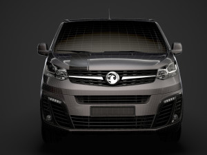 vauxhall vivaro l1 uk spec 2020 Modèle 3D