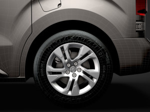vauxhall vivaro l1 uk spec 2020 Modèle 3D
