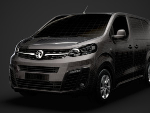 vauxhall vivaro l1 uk spec 2020 Modèle 3D