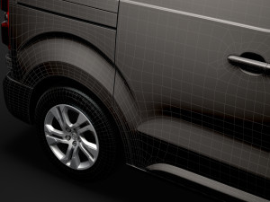 vauxhall vivaro l1 uk spec 2020 Modèle 3D