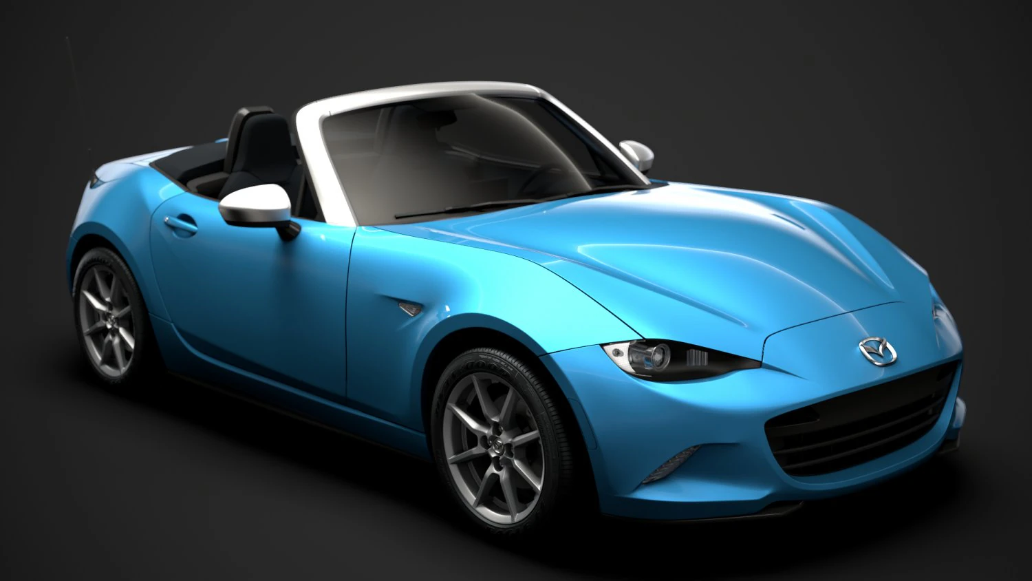 mazda mx 5 arctic nd 2017 3D Model .c4d .max .obj .3ds .fbx .stl .blend