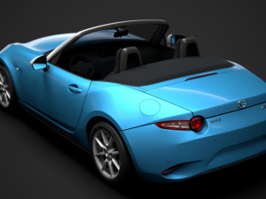 mazda mx 5 arctic nd 2017 Modelo 3D