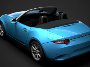 mazda mx 5 arctic nd 2017 3D Model