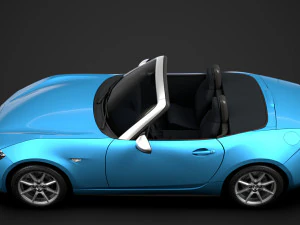 mazda mx 5 arctic nd 2017 3D Model
