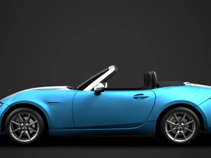 mazda mx 5 arctic nd 2017 3D Model