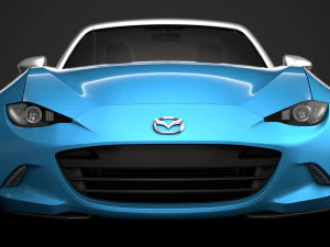 mazda mx 5 arctic nd 2017 3D Model