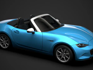 mazda mx 5 arctic nd 2017 3D Model