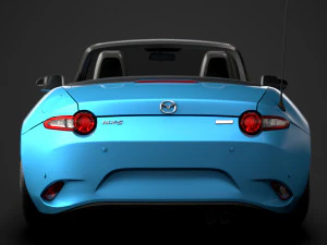 mazda mx 5 arctic nd 2017 3D Model