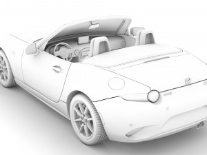 mazda mx 5 arctic nd 2017 Modelo 3D