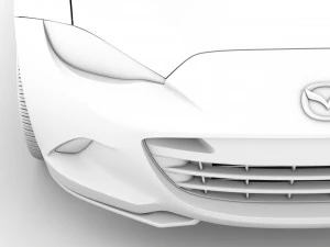 mazda mx 5 arctic nd 2017 3D Model