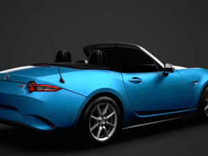 mazda mx 5 arctic nd 2017 3D Model