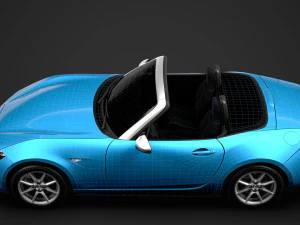 mazda mx 5 arctic nd 2017 3D Model