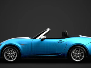 mazda mx 5 arctic nd 2017 3D Model