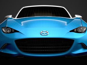 mazda mx 5 arctic nd 2017 Modelo 3D