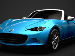 mazda mx 5 arctic nd 2017 Modelo 3D
