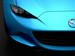 mazda mx 5 arctic nd 2017 3D Model
