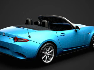 mazda mx 5 arctic nd 2017 3D Model