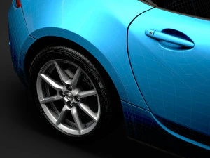 mazda mx 5 arctic nd 2017 3D Model