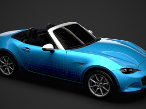 mazda mx 5 arctic nd 2017 Modelo 3D