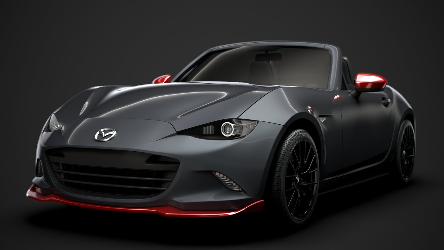 Wallpaper The Crew Mazda 2, MX5 Red vdeo game Cars