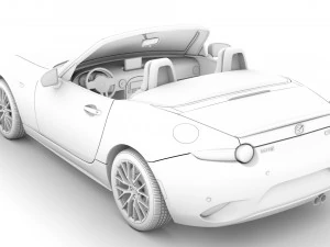 mazda mx 5 icon nd 2020 3D Model