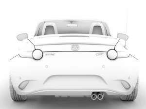 mazda mx 5 icon nd 2020 3D Model