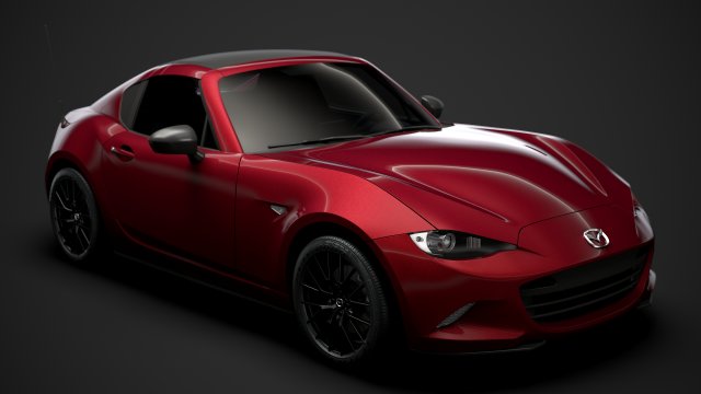 mazda mx 5 rf ignition nd 2016 3D Model .c4d .max .obj .3ds .fbx .stl .blend 