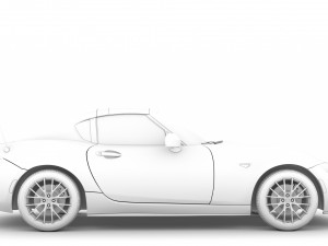 mazda mx 5 rf ignition nd 2016 3D Model