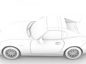 mazda mx 5 rf ignition nd 2016 3D Model