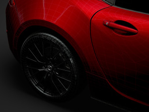 mazda mx 5 rf ignition nd 2016 3D Model