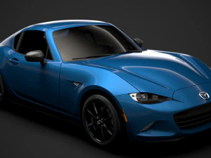 mazda mx 5 rf sport hitam nd 2020 Model 3D