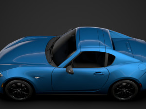 mazda mx 5 rf sport black nd 2020 Model 3D