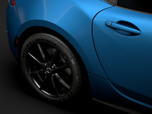 mazda mx 5 rf sport black nd 2020 Model 3D