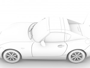 mazda mx 5 rf sport black nd 2020 Model 3D