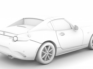 mazda mx 5 rf sport black nd 2020 Model 3D