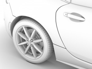 mazda mx 5 rf sport black nd 2020 Model 3D
