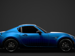 mazda mx 5 rf sport black nd 2020 Model 3D