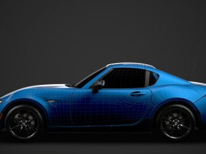 mazda mx 5 rf sport black nd 2020 Model 3D