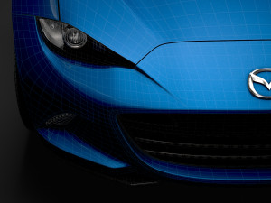 mazda mx 5 rf sport black nd 2020 Model 3D