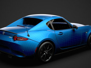 mazda mx 5 rf sport black nd 2020 Model 3D