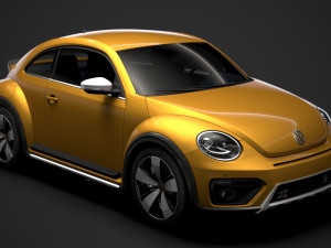 vw beetle dune 2020 3D Model